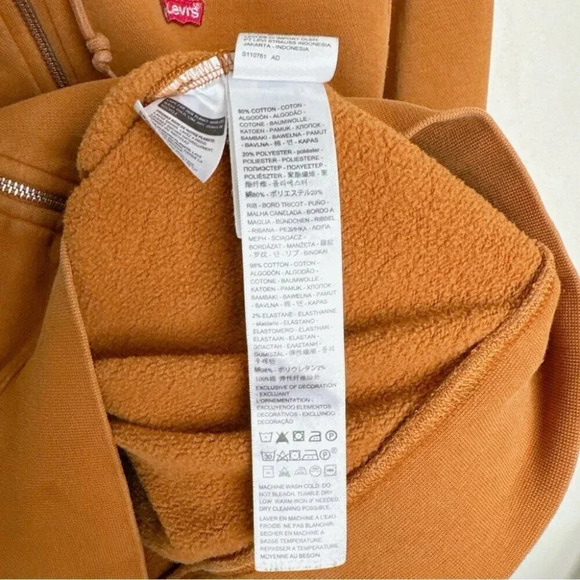 Levi's Womens Small Full Zip Standard Fleece Jacket - Picture 10 of 13